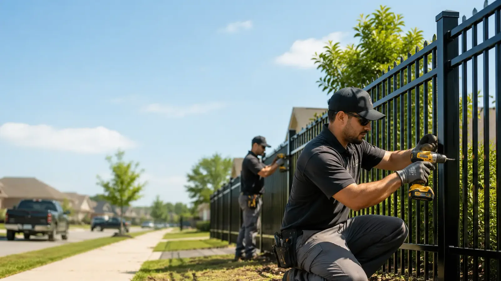 Metal Fence Installation in Waterloo, OH